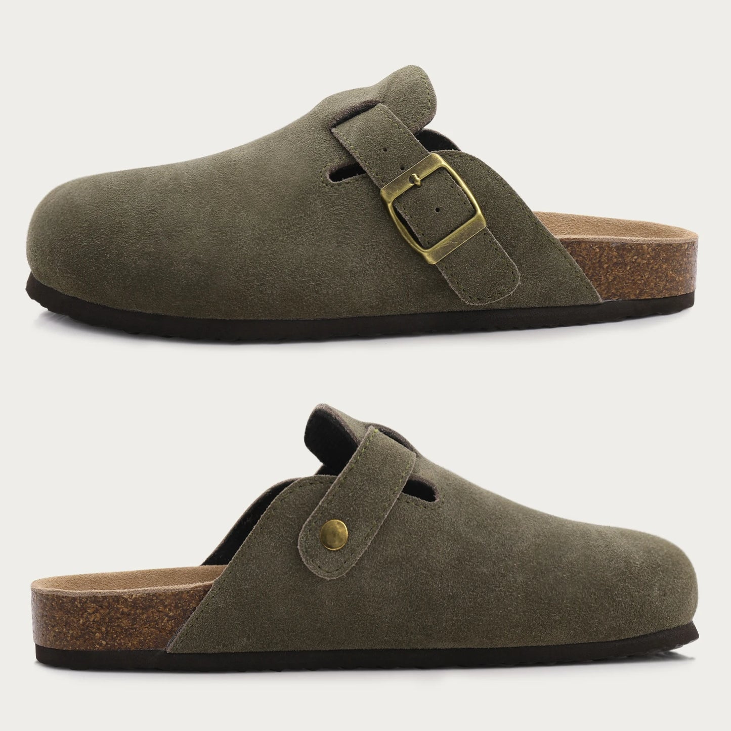 Mules en Daim Comwarm : Confort Chic pour Tous les Jours