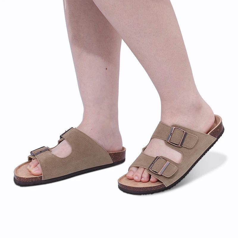 Mules en Daim Comwarm : Confort Chic pour Tous les Jours