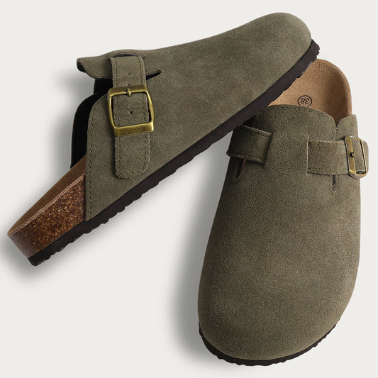 Mules en Daim Comwarm : Confort Chic pour Tous les Jours