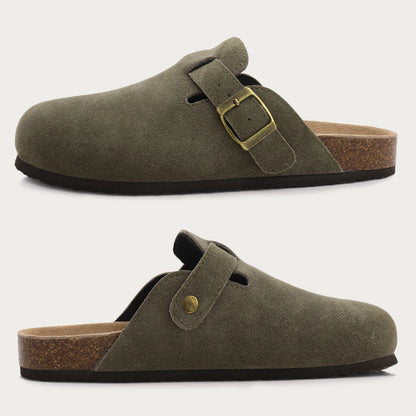 Mules en Daim Comwarm : Confort Chic pour Tous les Jours